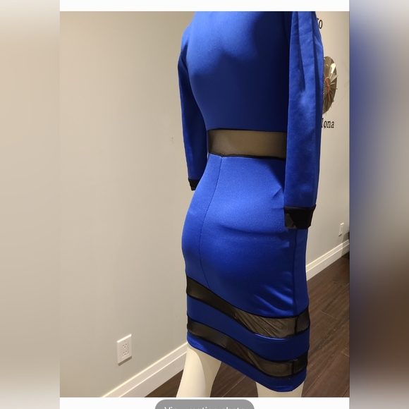 VENUS SHEER STRETCH DRESS - Picture 2 of 6